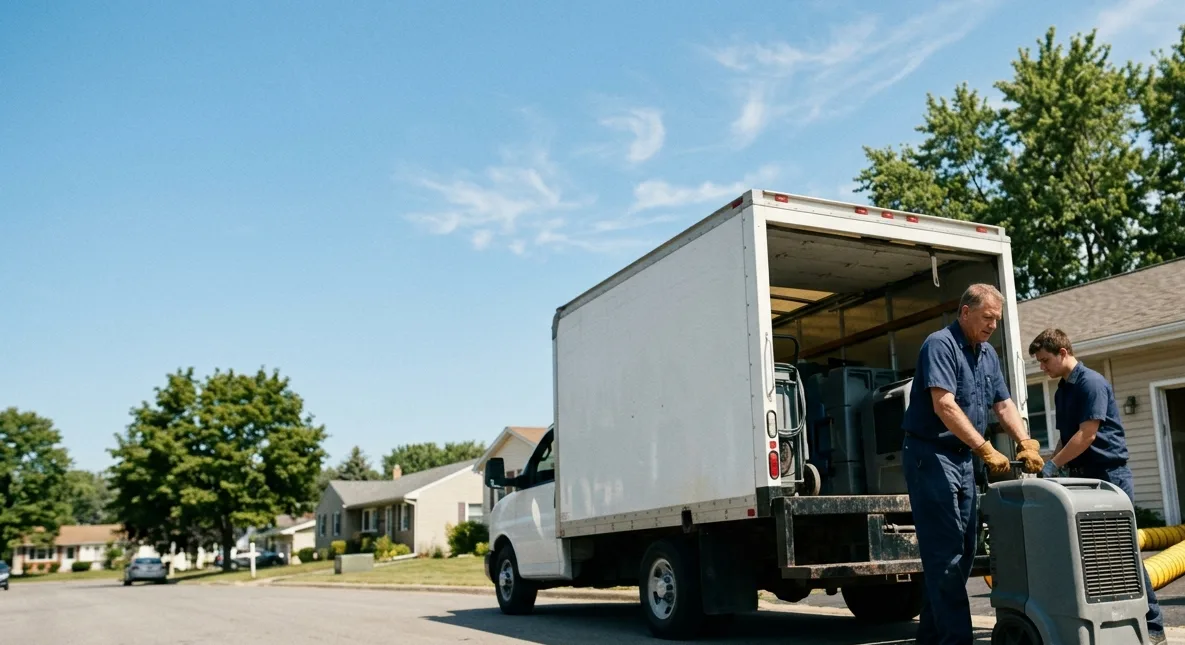 Water Damage Cleanup in Morton Grove, IL near me